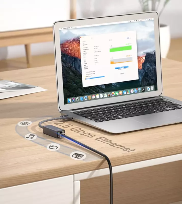 Realtek 8156B USB-A RJ45 Ethernet Adapter 2.5 Gbit Realtek 8156B USB-A RJ45 Ethernet Adapter 2.5 Gbit